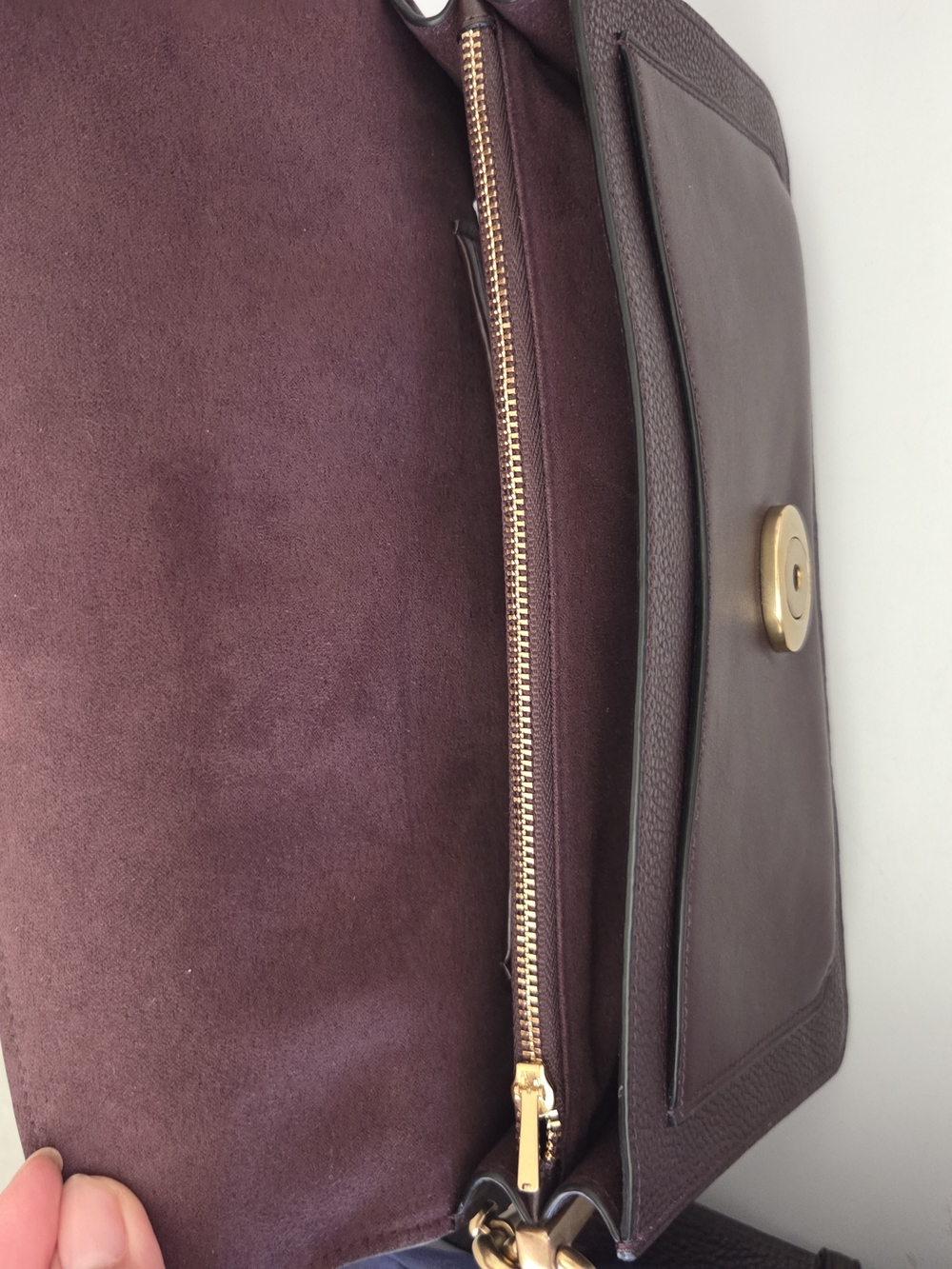 Coach Tabby Shoulder Bag 26 in Oxblood - Picture 14 of 16